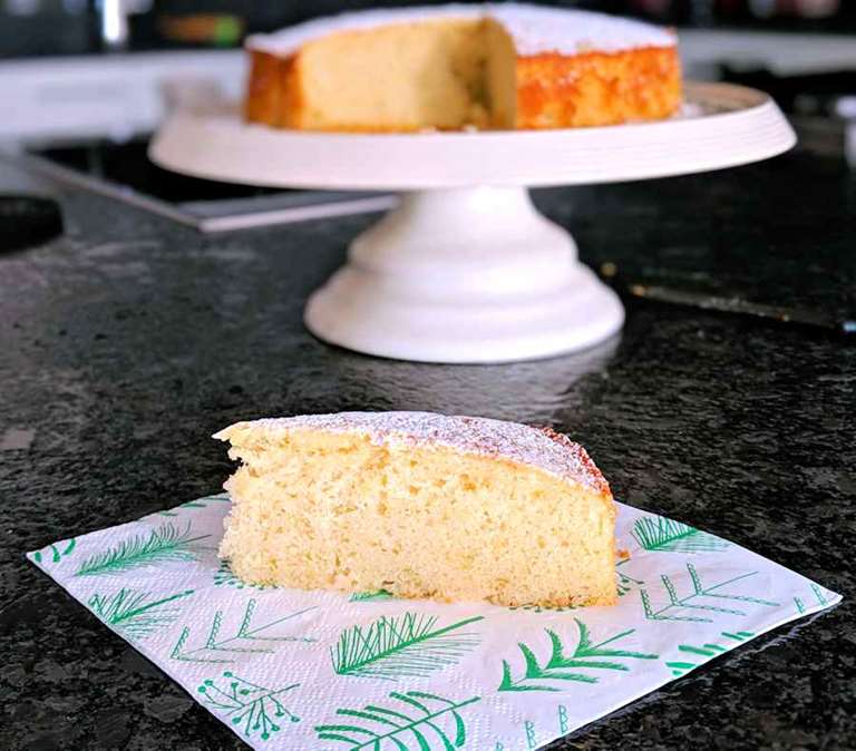 Lime And Condensed Milk Cake Recipe Cuisine Fiend